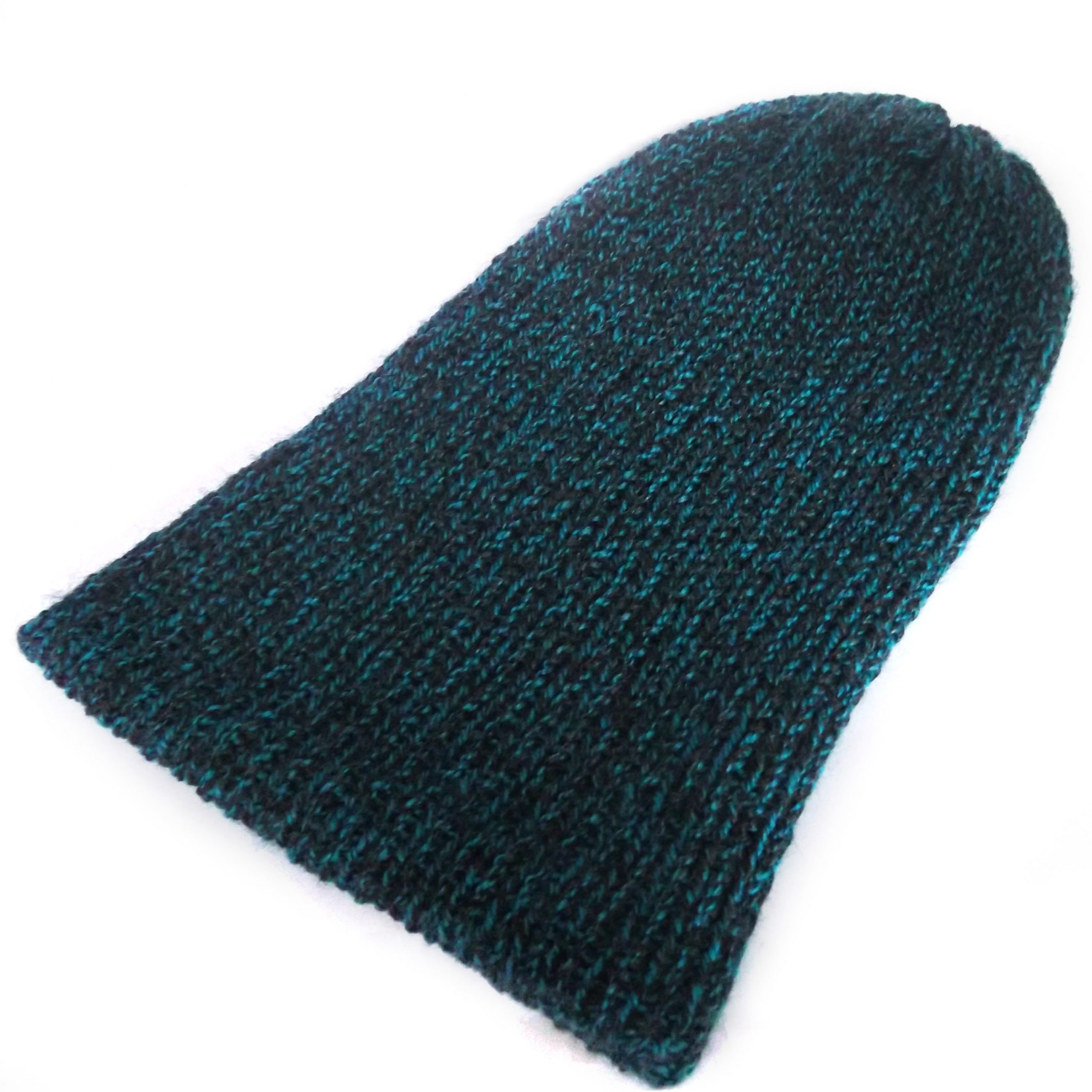 The Teal grunge beanie - Image 5