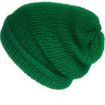The Emerald green classic beanie