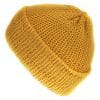 yellow cotton beanie, Unisex, Handmade in Scotland – Lelsloom