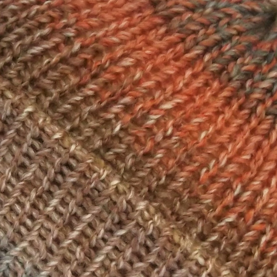 The Orange and grey fisherman beanie - Image 4