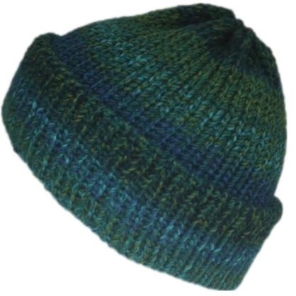 The Aqua fisherman beanie