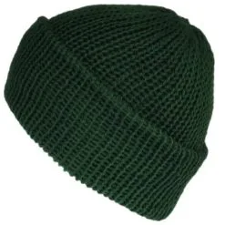 the bottle green cotton beanie, Unisex, Handmade in Edinburgh Scotland – Lelsloom