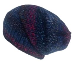 Chunky Slouchy Beanie Hats - Midnight Blue