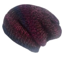 Chunky Slouchy Beanie Hats - Nova Purple