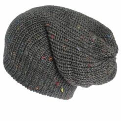 Grey Tweed Classic Beanie hat