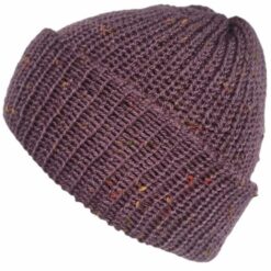 Mulberry Tweed Classic Beanie hat