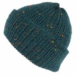 Teal Tweed Classic Beanie hat
